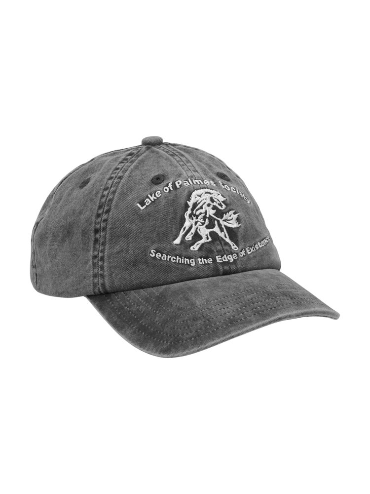 PALMES LAKE 6-PANEL CAP CHARCOAL PALMES LAKE 6-PANEL CAP CHARCOAL