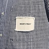 Brams Fruit BRAM'S FRUIT DISTRESSED FARMER SHIRT ZWART/WIT GERUIT