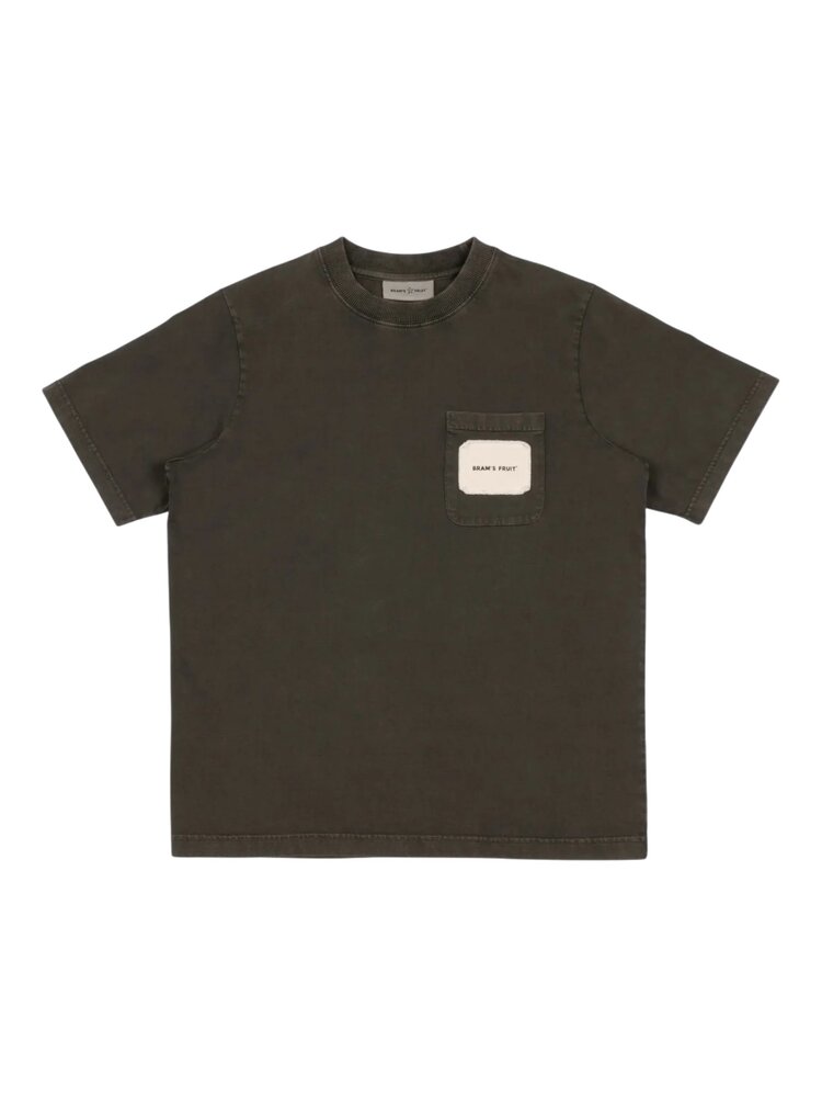 BRAM'S FRUIT CHEST POCKET T-SHIRT GRIJS
