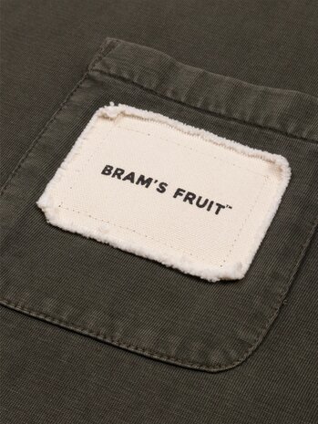BRAM'S FRUIT CHEST POCKET T-SHIRT GRIJS