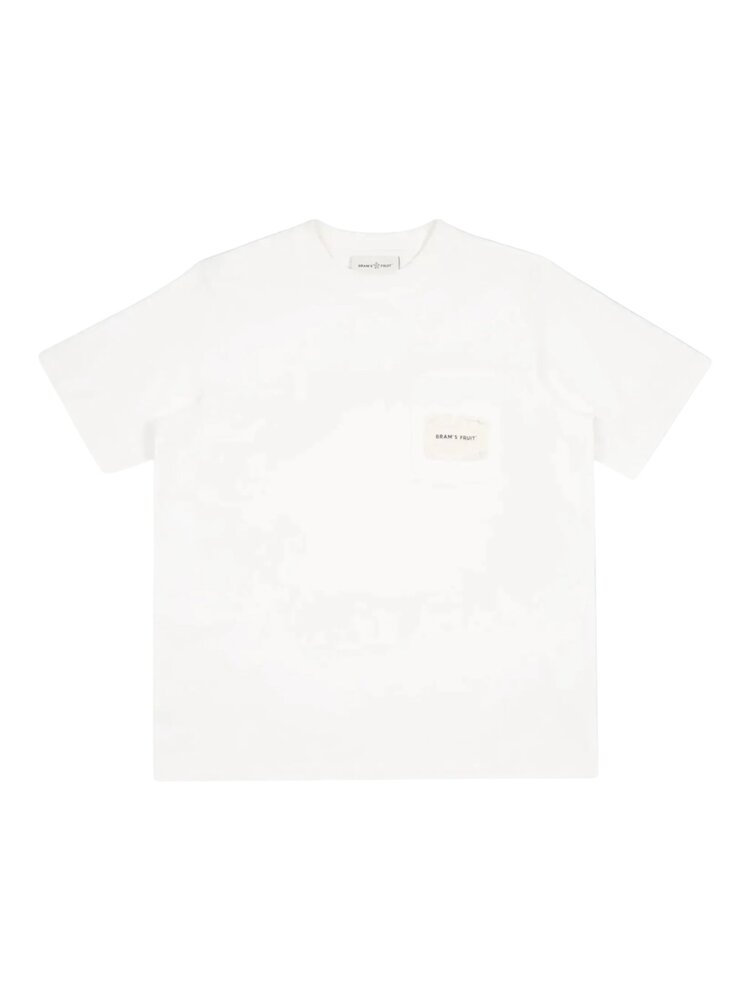 BRAM'S FRUIT CHEST POCKET T-SHIRT WIT