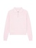FLÂNEUR SIGNATURE RAGLAN HALF-ZIP SWEATER ROZE
