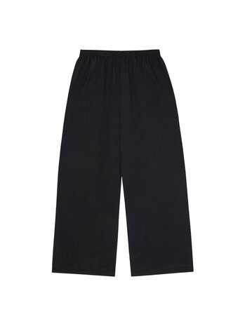 FLÂNEUR SOUND & DESIGN OVERSIZED TRACK PANT ZWART