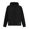 FLÂNEUR BADGE TECHNICAL ZIP JACKET ZWART