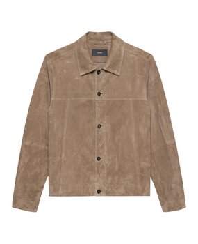 Arma ARMA JADEN SUEDE JACKET BROWN