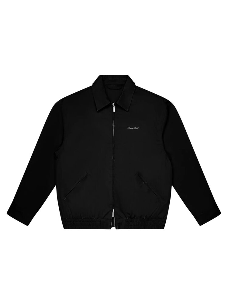 Brams Fruit BRAM'S FRUIT LOGO DISTRESSED JACKET BLACK