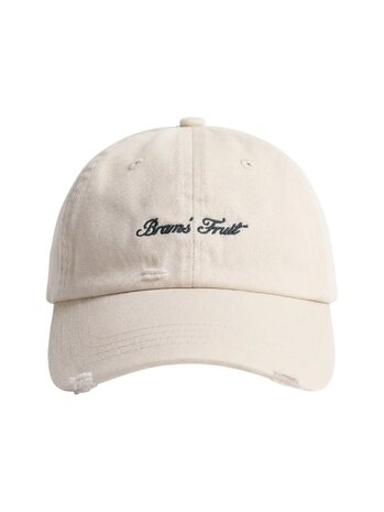 Brams Fruit BRAM'S FRUIT SCRIPT LOGO CAP BEIGE