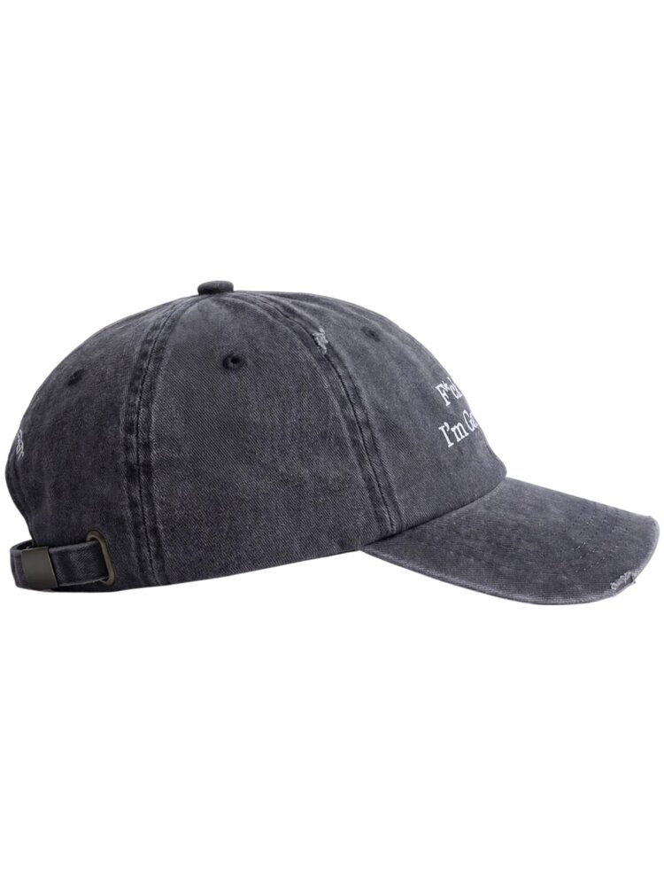 Brams Fruit BRAM'S FRUIT FOIG DISTRESSED CAP GREY