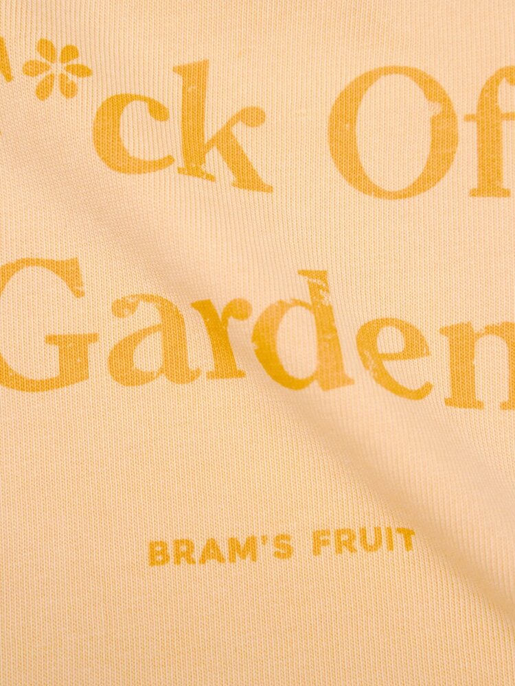 Brams Fruit BRAM'S FRUIT FOIG DISTRESSED T-SHIRT ORANGE