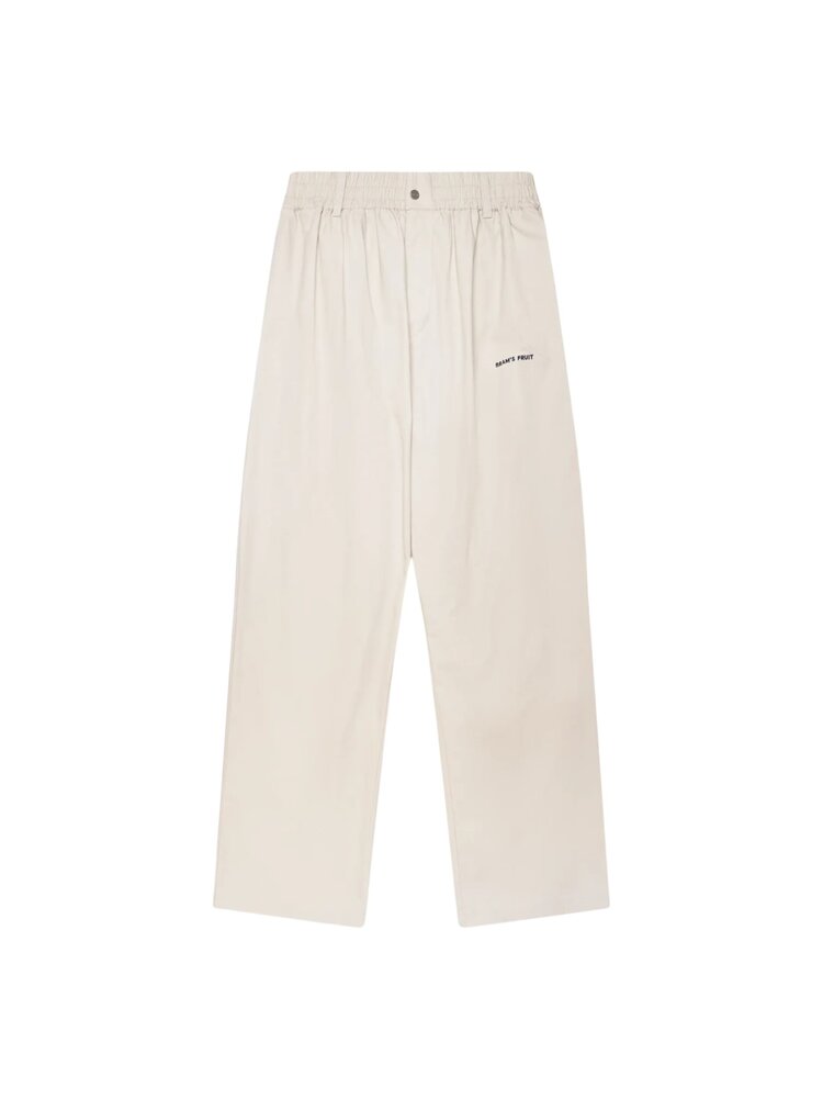 Brams Fruit BRAM'S FRUIT RIPSTOP TEXT LOGO PANTS OFFWHITE