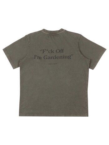 Brams Fruit BRAM'S FRUIT FOIG DISTRESSED T-SHIRT CHARCOAL GREY