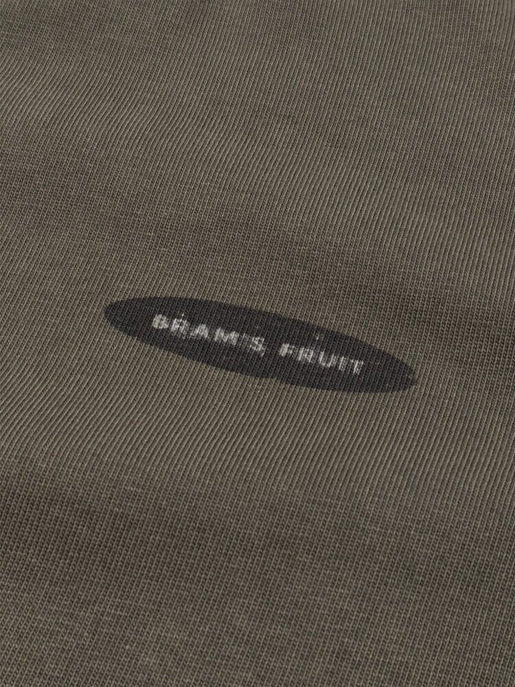 Brams Fruit BRAM'S FRUIT FOIG DISTRESSED T-SHIRT CHARCOAL GREY