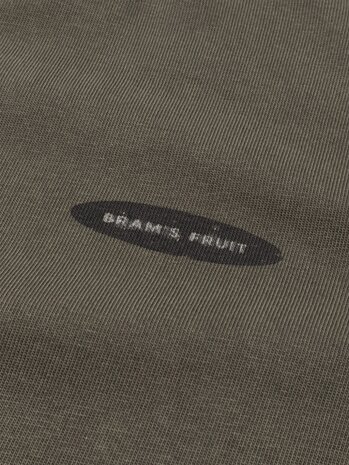 Brams Fruit BRAM'S FRUIT FOIG DISTRESSED T-SHIRT CHARCOAL GREY
