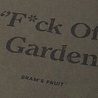 Brams Fruit BRAM'S FRUIT FOIG DISTRESSED T-SHIRT CHARCOAL GREY