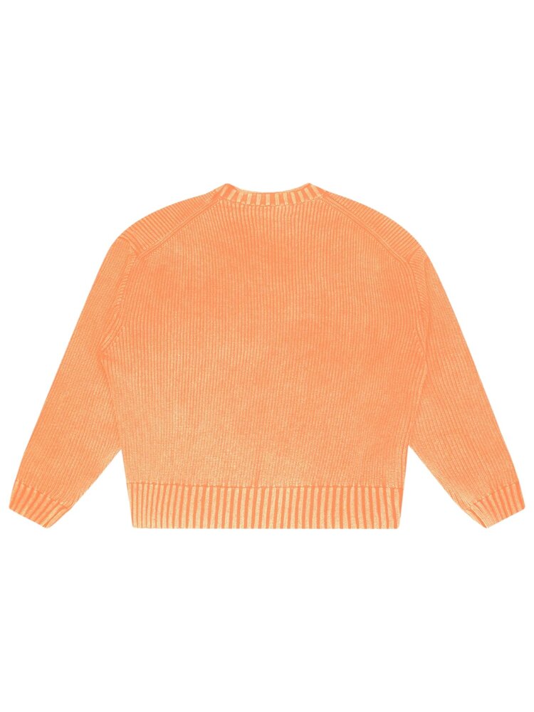 Brams Fruit BRAM'S FRUIT STAMP KNIT PULLOVER ORANGE