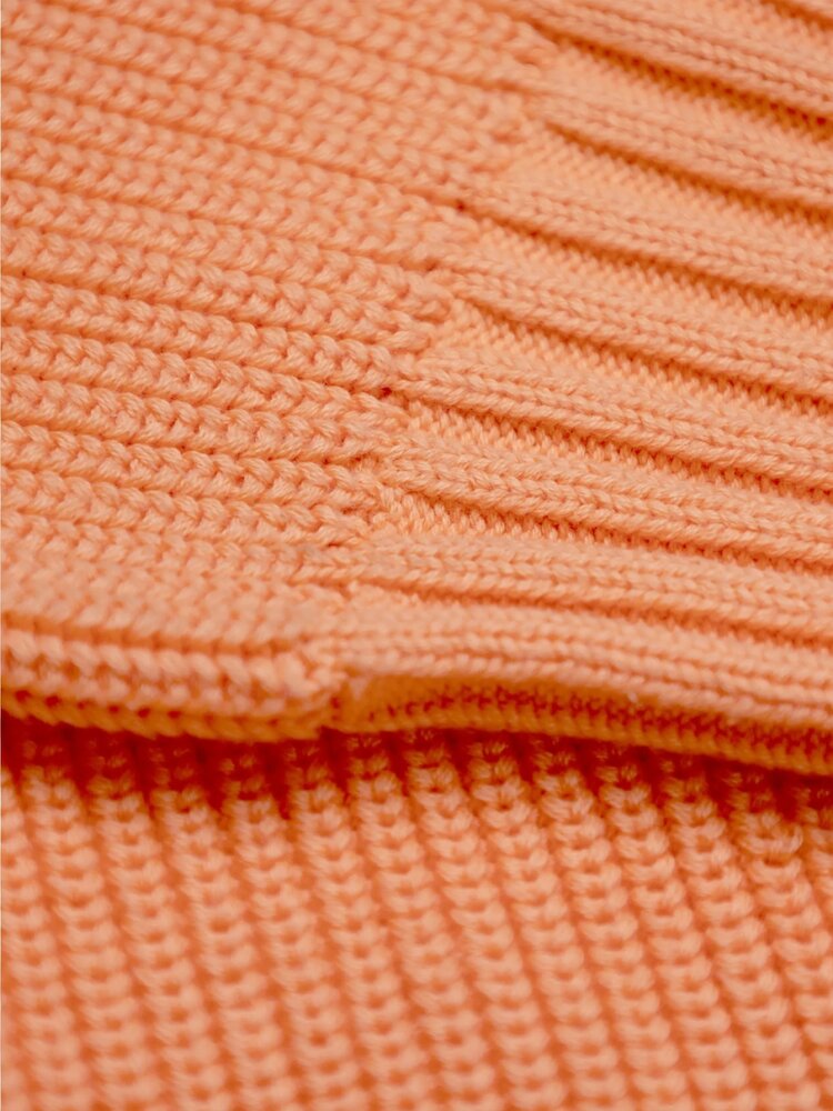 Brams Fruit BRAM'S FRUIT STAMP KNIT PULLOVER ORANGE
