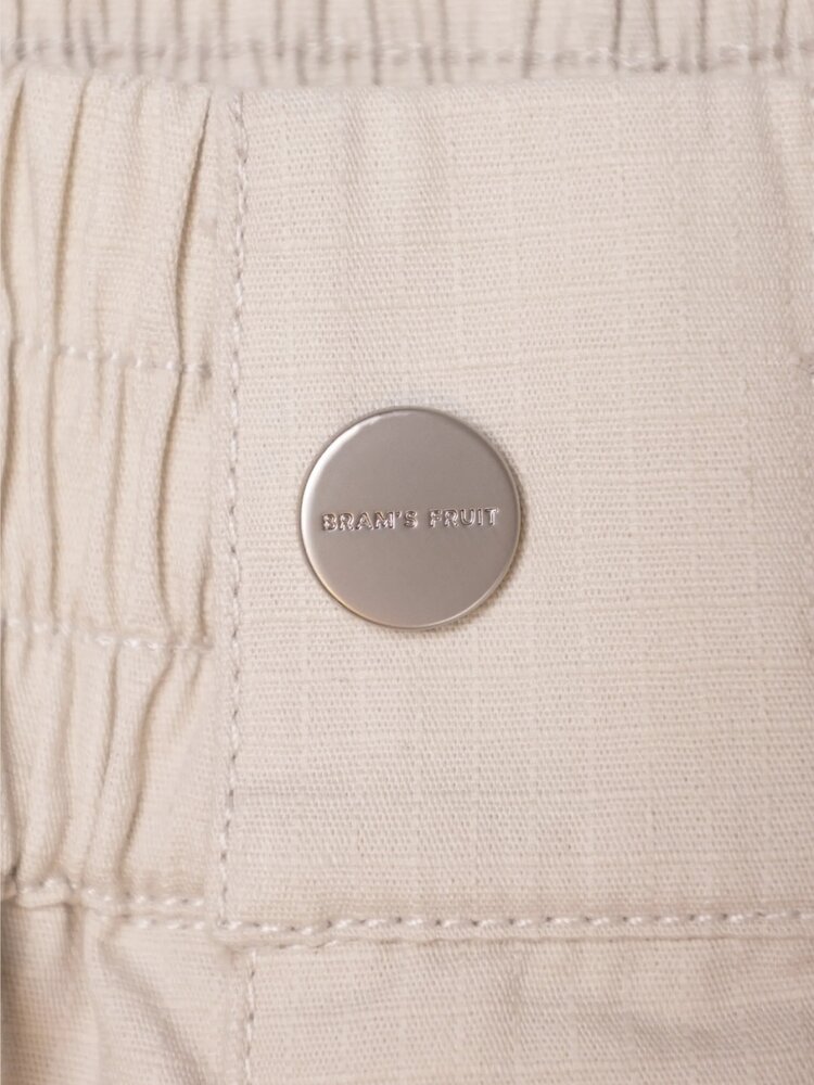 Brams Fruit BRAM'S FRUIT RIPSTOP TEXT LOGO SHORTS OFFWHITE