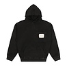 Brams Fruit BRAM'S FRUIT CHEST POCKET HOODIE CHARCOAL BLACK
