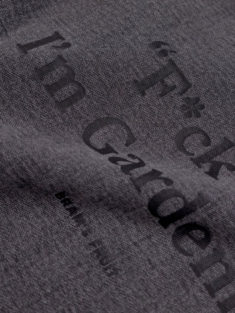 Brams Fruit BRAM'S FRUIT DISTRESSED FOIG LONGSLEEVE CHARCOAL GREY