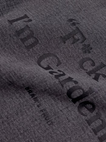 Brams Fruit BRAM'S FRUIT DISTRESSED FOIG LONGSLEEVE CHARCOAL GREY