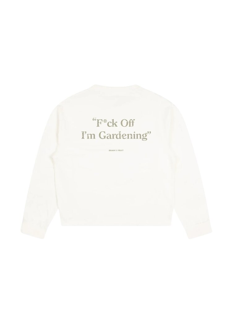 Brams Fruit BRAM'S FRUIT DISTRESSED FOIG LONGSLEEVE WHITE