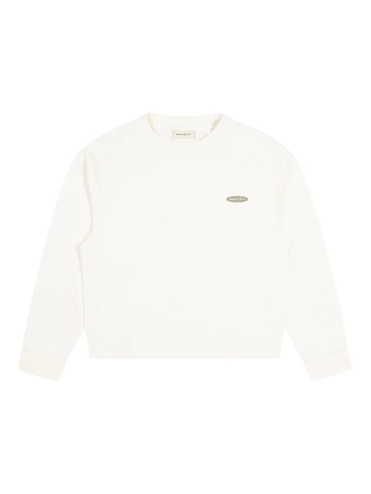Brams Fruit BRAM'S FRUIT DISTRESSED FOIG LONGSLEEVE WHITE
