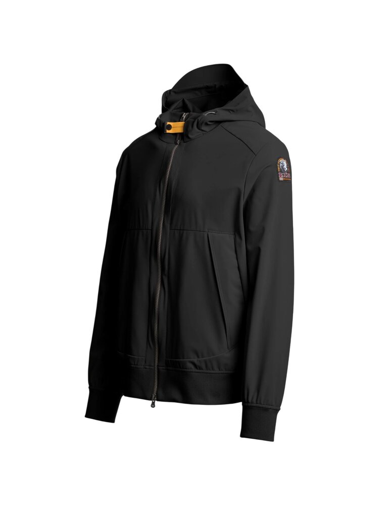 Parajumpers PARAJUMPERS ABNER WINDBREAKER JACK BLACK Parajumpers PARAJUMPERS ABNER WINDBREAKER JACK BLACK