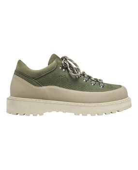 Diemme DIEMME CORNARO LOW BOOTS STRUCTURED LEATHER GOMMA OLIVE