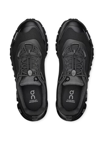 ON ON CLOUD 6 GEO WATERPROOF SNEAKERS BLACK
