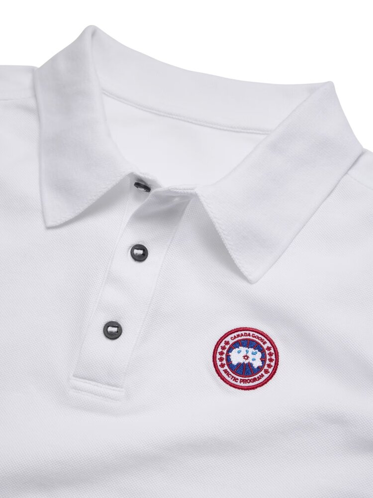 Canada Goose CANADA GOOSE BECKLEY POLO BLANC Canada Goose CANADA GOOSE BECKLEY POLO BLANC
