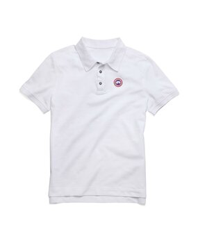 Canada Goose CANADA GOOSE BECKLEY POLO BLANC