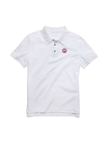 Canada Goose CANADA GOOSE BECKLEY POLO BLANC Canada Goose CANADA GOOSE BECKLEY POLO BLANC