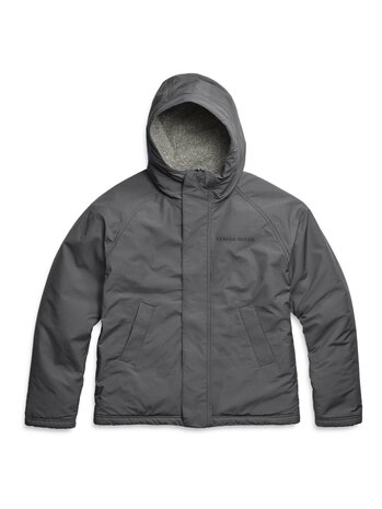 Canada Goose CANADA GOOSE ALBERNI REVERSIBLE FLEECE BOMBER JACKET STRATUS GREY