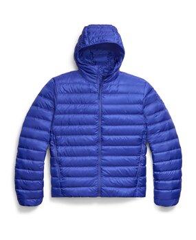 Canada Goose CANADA GOOSE STRATUS HOODIE JACKET TONAL LABEL AZURRO