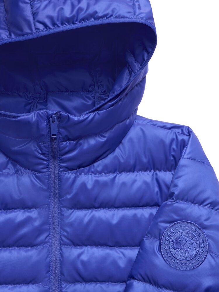 Canada Goose CANADA GOOSE STRATUS HOODIE JACKET TONAL LABEL AZURRO Canada Goose CANADA GOOSE STRATUS HOODIE JACKET TONAL LABEL AZURRO