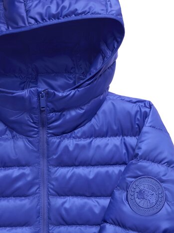 Canada Goose CANADA GOOSE STRATUS HOODIE JACKET TONAL LABEL AZURRO Canada Goose CANADA GOOSE STRATUS HOODIE JACKET TONAL LABEL AZURRO