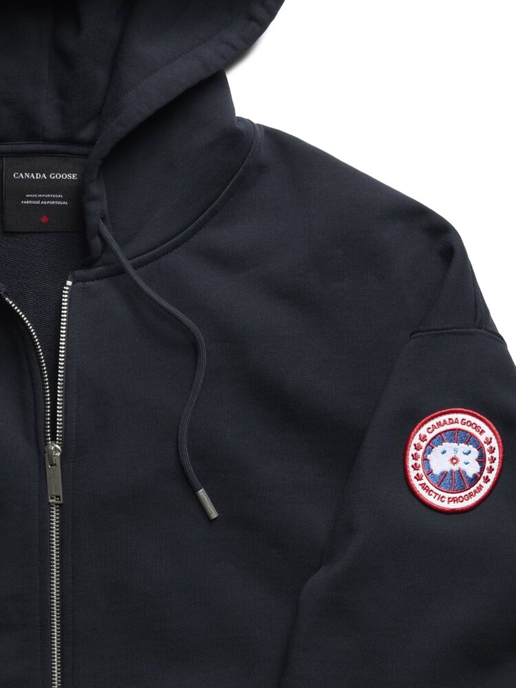 Canada Goose CANADA GOOSE ROVE FULL ZIP SWEATVEST BLACK