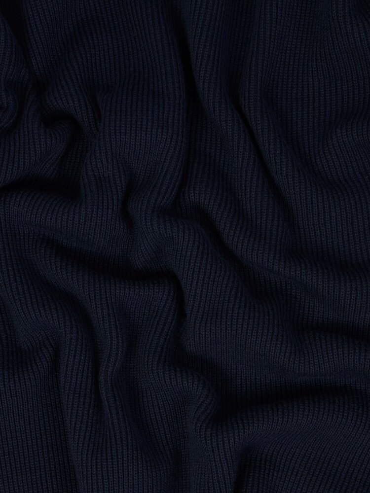 Stone Island STONE ISLAND RIBBED SOFT COTTON ZIP-UP VEST NAVY BLUE Stone Island STONE ISLAND RIBBED SOFT COTTON ZIP-UP VEST NAVY BLUE