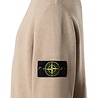 Stone Island STONE ISLAND RIBBED SOFT ORGANIC COTTON PULLOVER DESERT MELANGE
