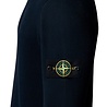 Stone Island STONE ISLAND RIBBED SOFT ORGANIC COTTON PULLOVER NAVY BLUE Stone Island STONE ISLAND RIBBED SOFT ORGANIC COTTON PULLOVER NAVY BLUE