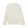 FLÂNEUR SOUND & DESIGN LONGSLEEVE SHIRT WASHED WHITE