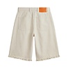 Brams Fruit BRAM'S FRUIT TWILL DISTRESSED SHORTS BEIGE