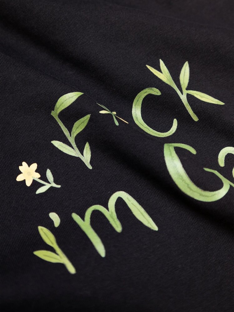 Brams Fruit BRAM'S FRUIT ORGANIC FCK OFF I'M GARDENING TEE BLACK Brams Fruit BRAM'S FRUIT ORGANIC FCK OFF I'M GARDENING TEE BLACK