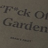 Brams Fruit BRAM'S FRUIT FCK OFF I'M GARDENING DISTRESSED SLEEVELESS TEE CHARCOAL
