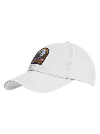 Parajumpers PARAJUMPERS PATCH BASEBALL CAP STAR WHITE