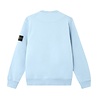 Stone Island STONE ISLAND ORGANIC COTTON FLEECE SWEATER DUST BLUE Stone Island STONE ISLAND ORGANIC COTTON FLEECE SWEATER DUST BLUE