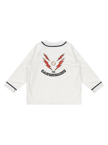 Pal Sporting Goods PAL SPORTING GOODS SWING FOR THE FENCES BASEBALL JERSEY LONGSLEEVE MARSHMALLOW