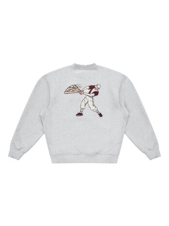 Pal Sporting Goods PAL SPORTING GOODS AT BAT CREWNECK SWEATER LIGHT GRAY MARL