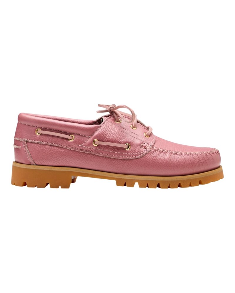 Vinny's VINNY'S AZTEC BOAT SHOE DUSTY ROSE PINK