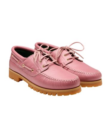 Vinny's VINNY'S AZTEC BOAT SHOE DUSTY ROSE PINK